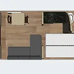 Campland Деревянный коттедж Арсен